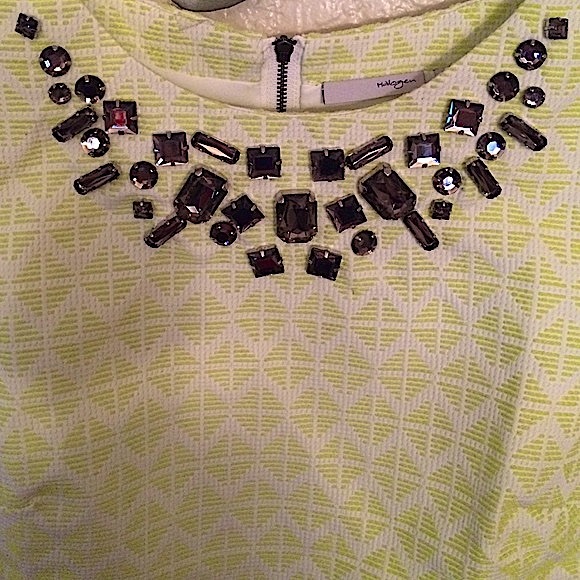 Halogen Rhinestone Embellished Top - Picture 4 of 4